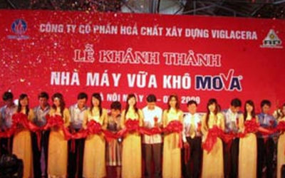 Việt Nam có nhà máy vữa khô đầu tiên